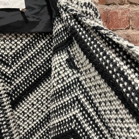 ba&sh Icare Cardigan in Black and White Size 1 or Small - Picture 9 of 9